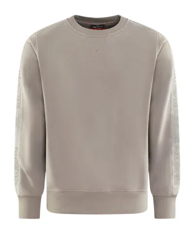 Parajumpers Long Sleeve Sweatshirt In Brown