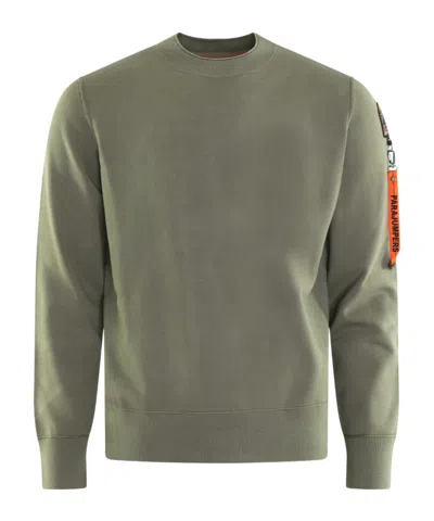 Parajumpers Long Sleeve Sweatshirt In Green