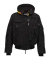 Parajumpers Black Orange Lining Bomber Jacket In Black