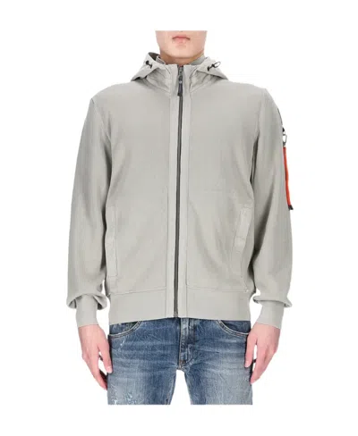 Parajumpers Long-sleeved Casual Jacket In Gray