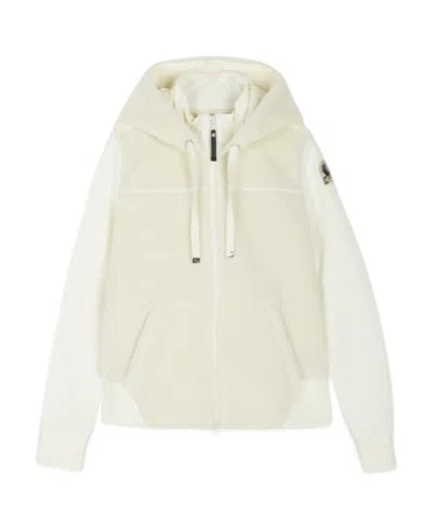Parajumpers Long-sleeved Casual Jacket In White