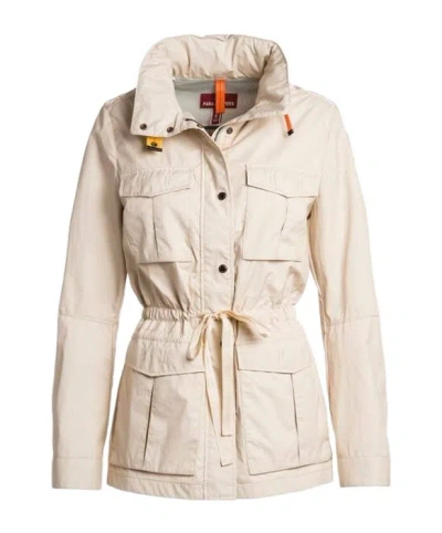 Parajumpers Long-sleeved Casual Jacket In White