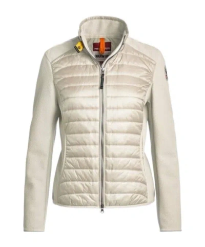 Parajumpers Long-sleeved Casual Jacket In White