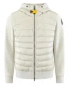 Parajumpers Long-sleeved Casual Jacket In White