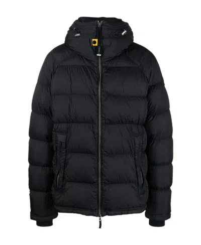 Parajumpers Long-sleeved Down Jacket In Black