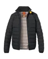 Parajumpers Long-sleeved Down Jacket In Black