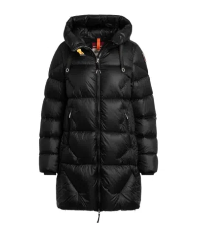 Parajumpers Long-sleeved Down Jacket In Black