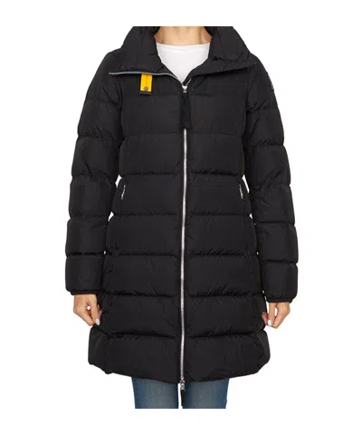 Parajumpers Long-sleeved Down Jacket In Black