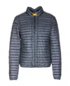 Parajumpers Funnel-neck Padded Jacket In Gray