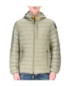 Parajumpers Long-sleeved Hooded Down Jacket In Nude