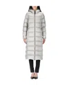 Parajumpers Long-sleeved Hooded Down Jacket In White