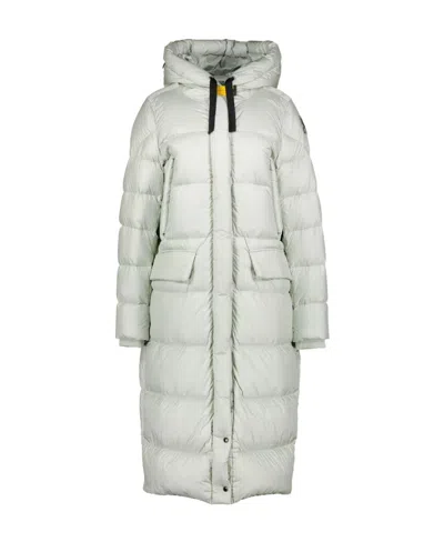 Parajumpers Long-sleeved Hooded Down Jacket In White