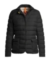 Parajumpers Long-sleeved Quilted Down Jacket In Black