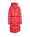 Parajumpers Long-sleeved Quilted Down Jacket In Red