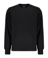 Parajumpers Crewneck Sweatshirt With Diagonal Back Structure In Black