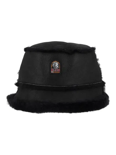 Parajumpers Lyllis Shearling Hat In Black