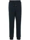Parajumpers Makalu Logo-appliqué Tapered Trousers In Blue
