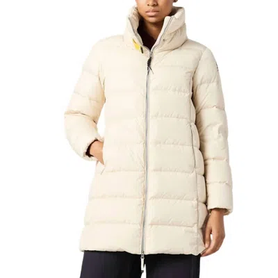 Parajumpers Malandra Duck Down Jacket In Moonbeam In Multi