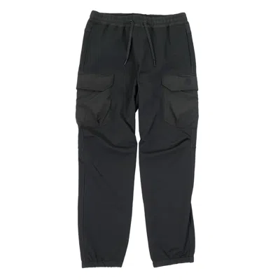 PARAJUMPERS MALANGUTTI FLEECE NYLON PANTS BLACK