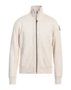 Parajumpers Man Cardigan Ivory Size L Cotton In White