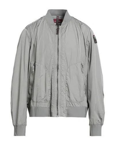 Parajumpers Man Jacket Grey Size L Polyamide In Gray