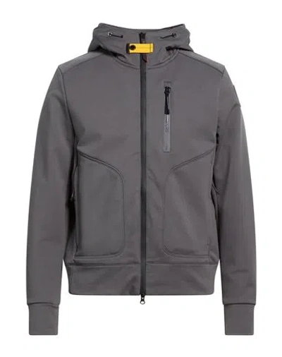 Parajumpers Man Jacket Grey Size L Polyester In Gray