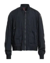 Parajumpers Man Jacket Midnight Blue Size L Polyamide