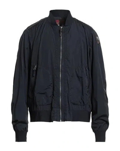 Parajumpers Man Jacket Midnight Blue Size L Polyamide