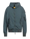 Parajumpers Flame Zip-up Windbreaker In Blue