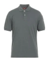 Parajumpers Man Polo Shirt Dark Green Size L Cotton In Multi