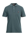 Parajumpers Man Polo Shirt Deep Jade Size 3xl Cotton In Green