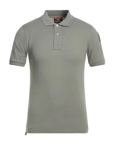 Parajumpers Man Polo Shirt Deep Teal Size Xs Cotton In Green