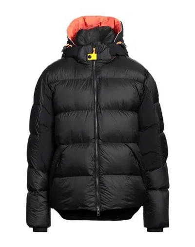 Parajumpers Hooded Padded Jacket In Black