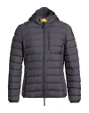 Parajumpers Man Puffer Charcoal Size M Polyester In Gray