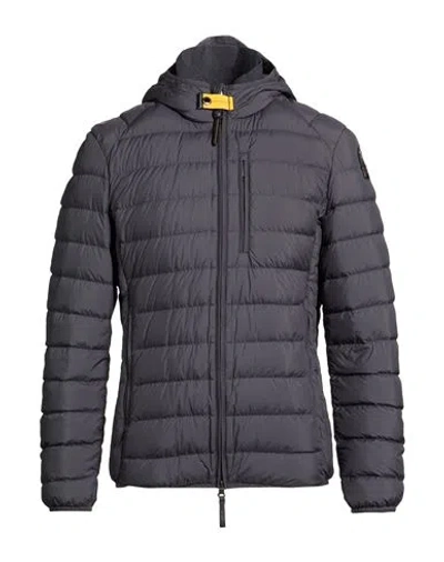 Parajumpers Man Puffer Charcoal Size M Polyester In Gray