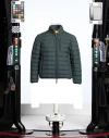 Parajumpers Man Puffer Deep Teal Size S Polyester In Green