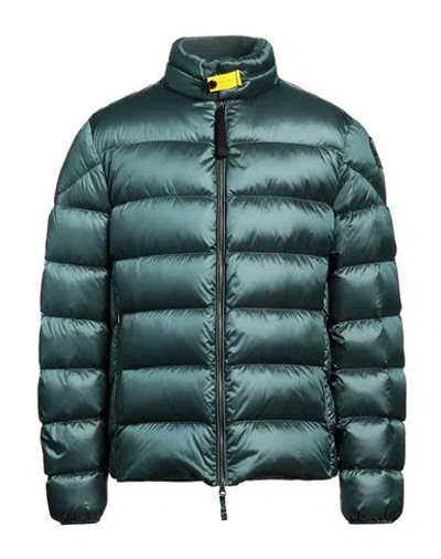 Parajumpers Man Puffer Green Size Xl Polyester, Polyamide In Green