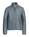 Parajumpers Man Puffer Light Blue Size Xxl Polyamide