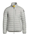 Parajumpers Man Puffer Light Grey Size L Polyester In Gray