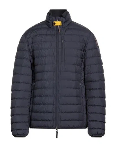 Parajumpers Man Puffer Midnight Blue Size Xl Polyester