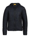 Parajumpers Man Puffer Midnight Blue Size L Polyamide In Blue