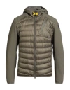 Parajumpers Man Puffer Military Green Size L Polyamide In Green