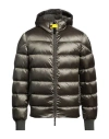 Parajumpers Pharrell Hooded Bomber-style Down Jacket In Green