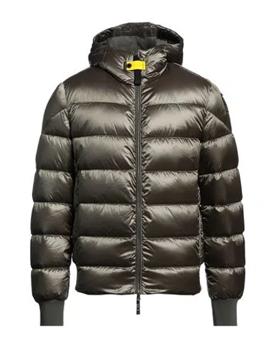 Parajumpers Pharrell Hooded Bomber-style Down Jacket In Green