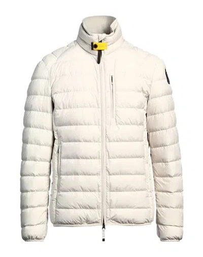 Parajumpers Man Puffer Off White Size L Polyester