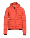 Parajumpers Man Puffer Orange Size M Polyamide