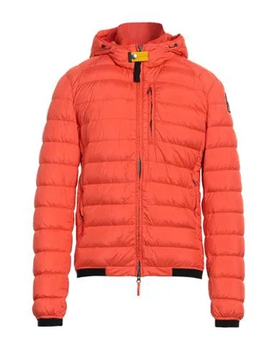 Parajumpers Man Puffer Orange Size M Polyamide