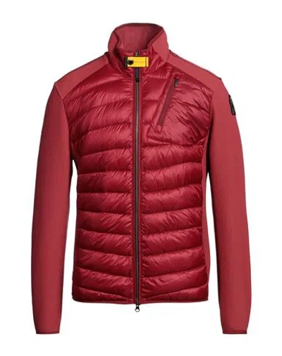 Parajumpers Man Puffer Red Size Xs Polyamide In Red