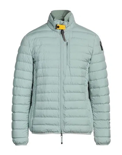 Parajumpers Last Minute Hooded Puffer Jacket In Sage Green