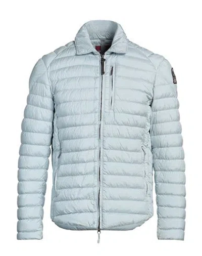Parajumpers Man Puffer Sky Blue Size L Polyamide